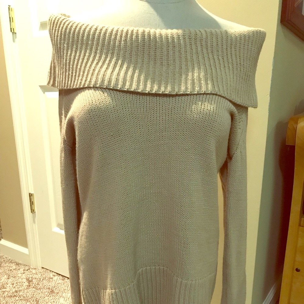 Beautiful off the shoulder sweater